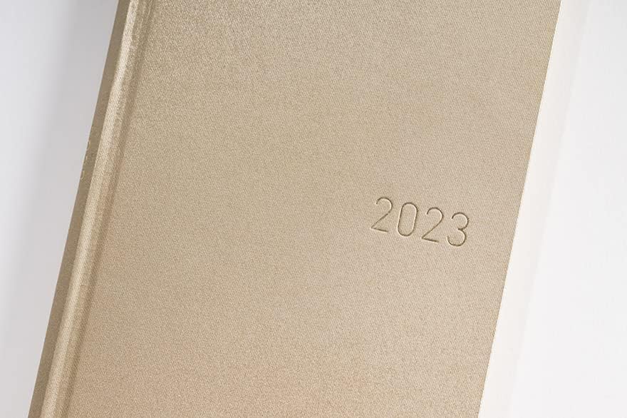 שבועות הובוניצ ' י טקו [אנגלית / גודל ארנק / ינואר 2023 הַתחָלָה] סדרת נייר: שמפניה זהב